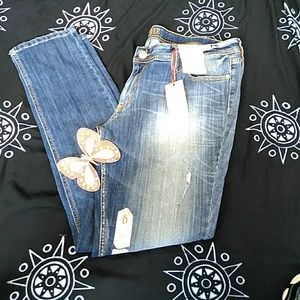 BNWT DEGREE SKINNY JEANS SIZE 19 X 31